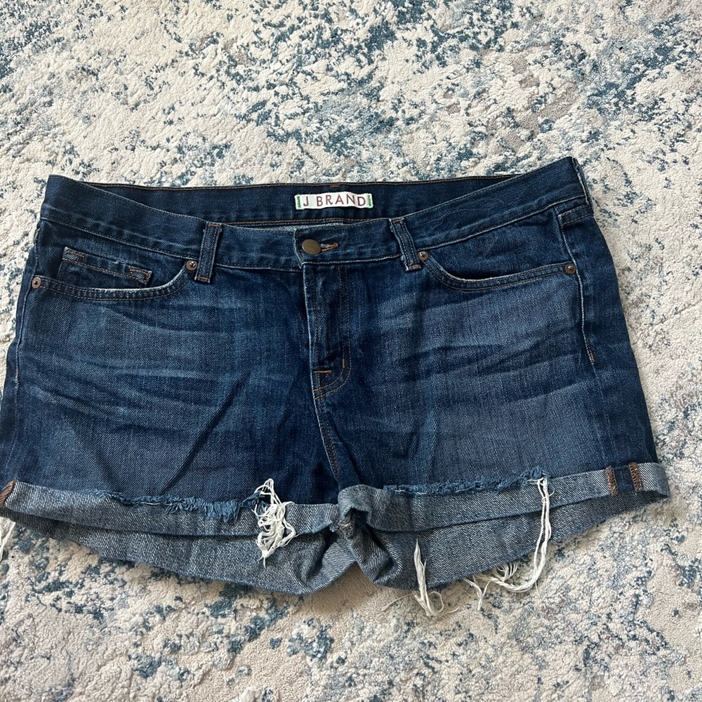 J Brand cut off jean/denim shorts size 32